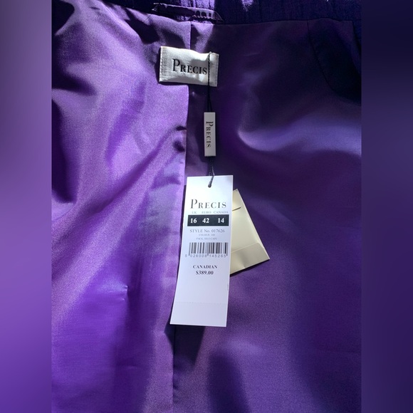 Purple Précis jacket - Picture 6 of 6